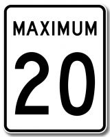 Limite de vitesse (20)