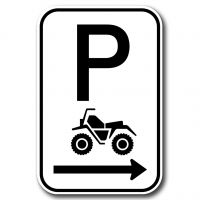Stationnement autorisé aux véhicules tout terrain 