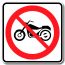 Accès interdit aux motocycloistes